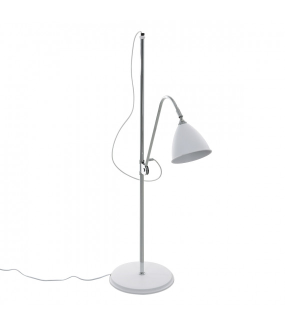 Lampadaire classique Evato blanc