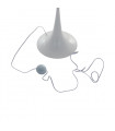 Modern White Sheridan Desk Lamp