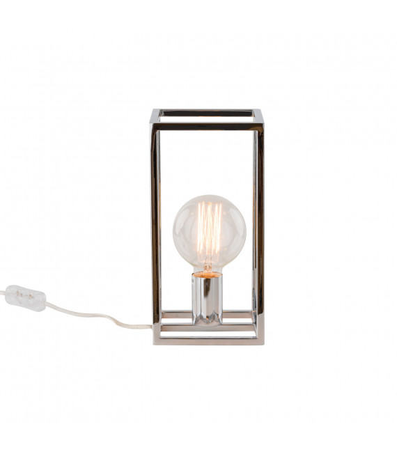 Lampada da scrivania industriale e retrò Sigalo Chrome