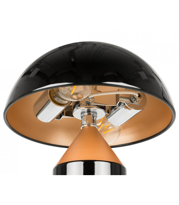 Moderne Schreibtischlampe Mizuni Black Gold Black, Gold