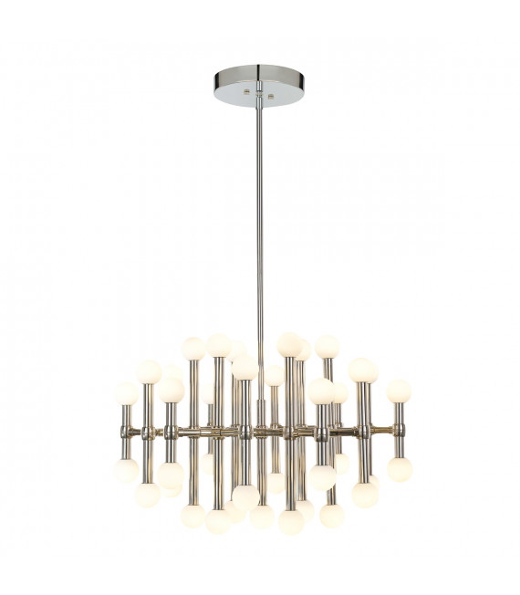 Designer pendant lamp Giovanna Satin nickel