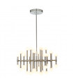 Designer pendant lamp Giovanna Satin nickel