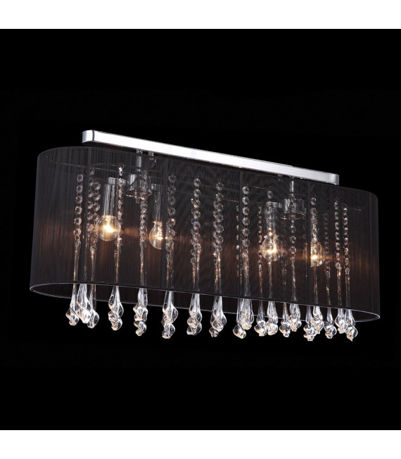 Suspension en cristal Isla Noir