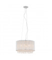 Anabella silver crystal suspension in aluminum