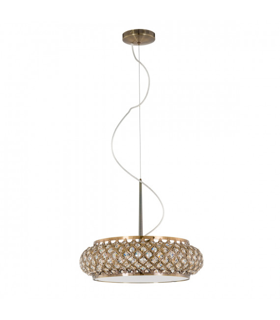 Lampada a sospensione classica Avila ABR Bronzo antico