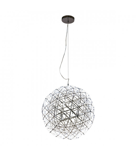 Modern suspension Adriana Chrome in steel