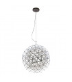 Modern suspension Adriana Chrome in steel