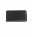 Black Romano Aluminum Garden Wall Lamp