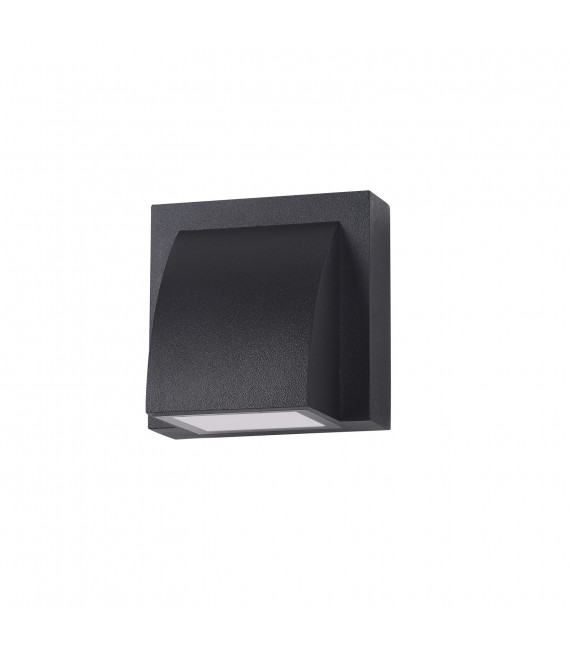 Modern garden wall lamp Edgar Black
