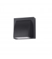 Modern garden wall lamp Edgar Black
