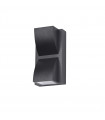 Applique de jardin en aluminium Edgar Noir