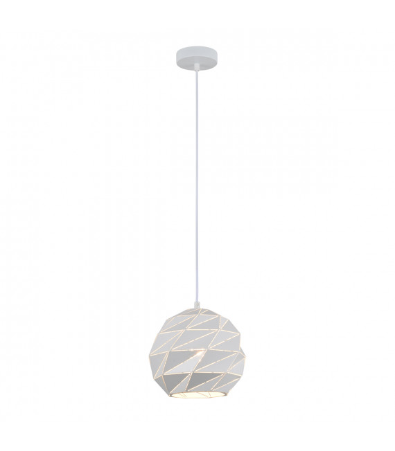 Palermo modern pendant lamp white 1 bulb