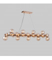 Suspension moderne Cabella Cognac