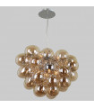 Bento Chrome modern hanging lamp