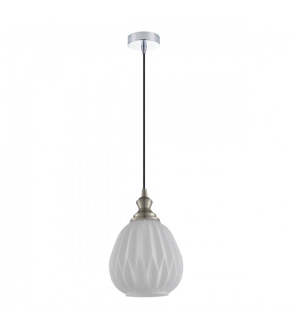 Moderne Pendelleuchte Rodez Satin Nickel