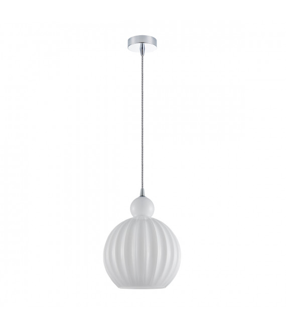 Lámpara colgante moderna Biron Chrome