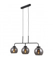 Suspension scandinave Poggi Noir mat hauteur 33 Cm