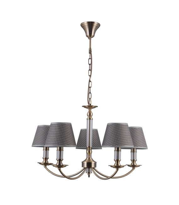 Lampadario classico Zanobi Bronzo antico