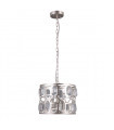 Silver Momento Champagne crystal suspension