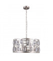 Suspension design en cristal Momento Champagne argent