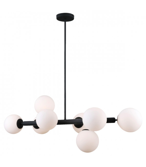 Modern hanging lamp Raddi Black and white