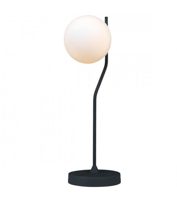 Moderne Schreibtischlampe Carimi Satin schwarz