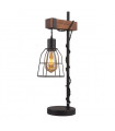 Industrial and retro desk lamp Reda Matt black