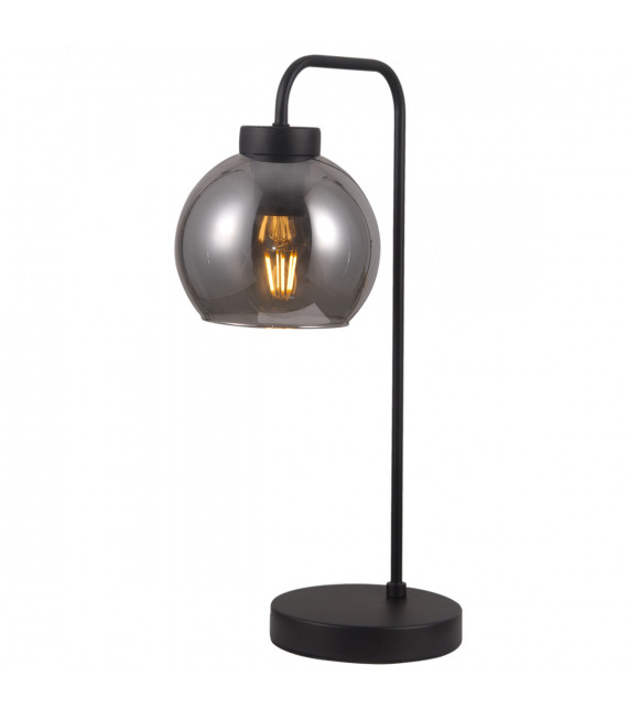 Poggi Skandinavische Schreibtischlampe Mattschwarz