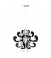 Suspension en cristal Emporio Noir