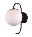 Industrial and retro wall lamp Gela Black