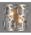 Applique murale en cristal Momento Champagne argent