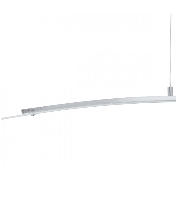 Suspension moderne Melodie Argent brossé