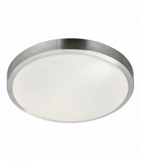 soffitto del LED bagno finiture in alluminio ip44 1 fiala con acrilico paralume
