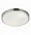 Led ceiling light bathroom aluminum trim ip44 1 bulb with acrylic shade