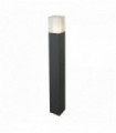 Outdoor floor lamp 900cm e27 dark gray / white