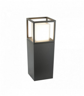 Outdoor led post ohio height 45cm dark gray opal white / transparent diffuser