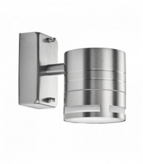 Luce esterna led e gu10 portico led 1 vetro smerigliato inossidabile lampadina