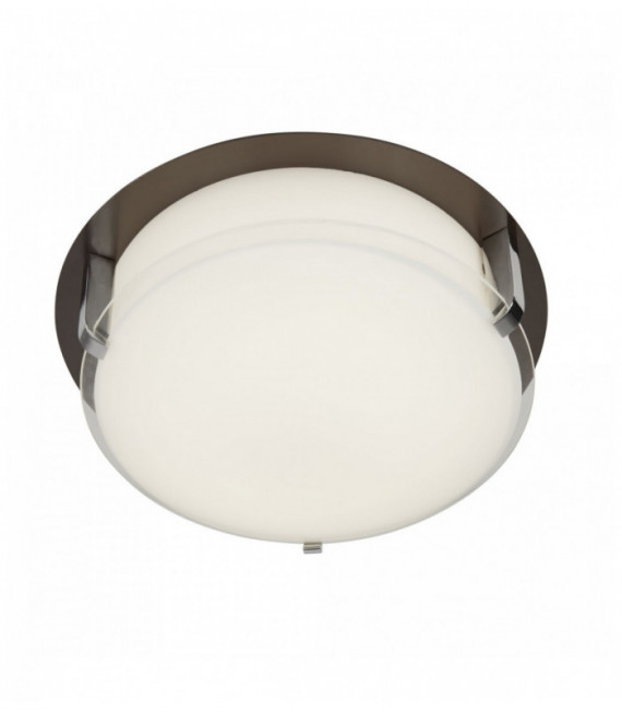 Techo del LED Edimburgo marrón transparente / blanco