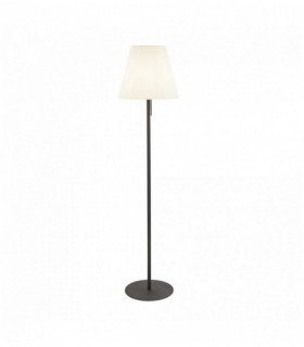LED-Lampe außerhalb konische Schatten pc weiß dunkelgrau