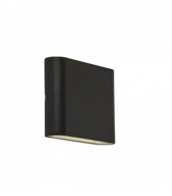 LED Illuminazione per esterni up / down - nero - diffusore trasparente