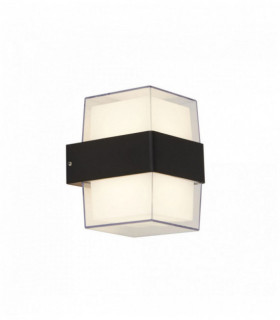 esterno luce principale su e giù due lampadine