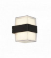 Applique extérieur à led haut et bas 2 ampoules