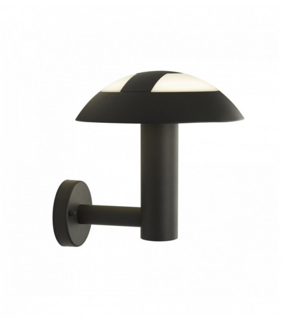 Parete esterna Sconce LED fungo portico - grigio scuro