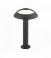Poteau led extérieur champignon hauteur 450 mm - gris foncé