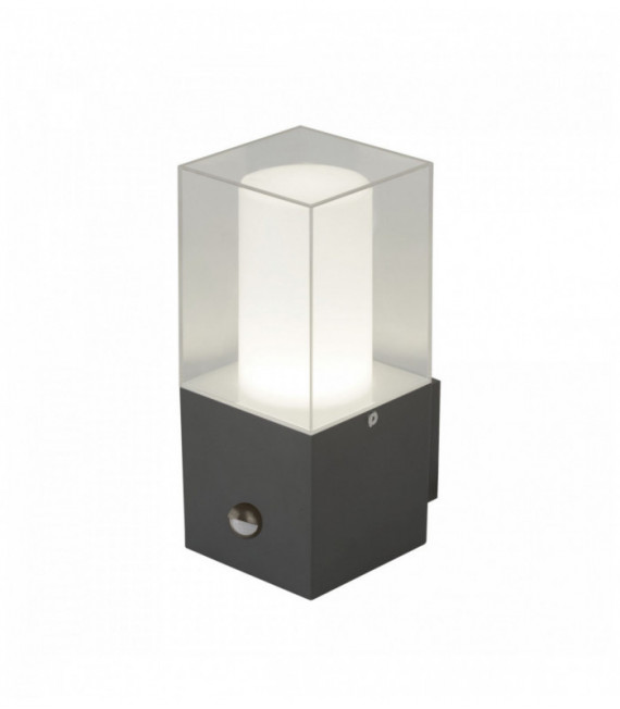 Outdoor wall light with sensor