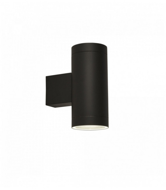 2l de la lámpara al aire libre con sensor crepuscular a la hoja, negro