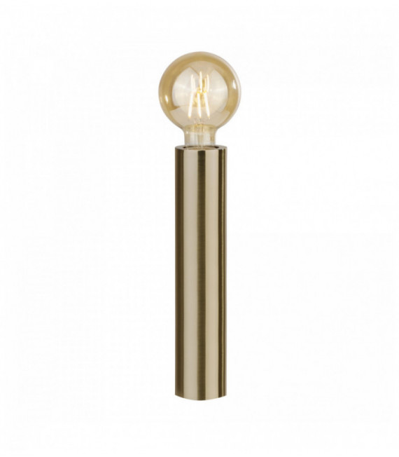 Table lamp carrying 1 bulb - antique brass