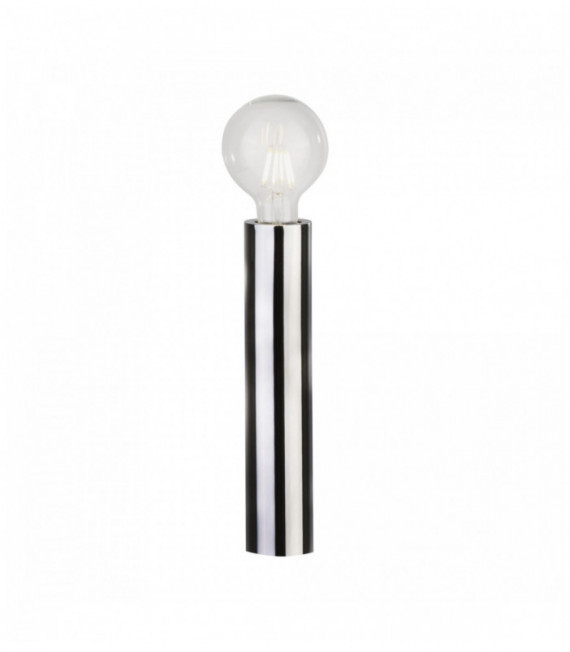 Table lamp carry 1 bulb - chrome