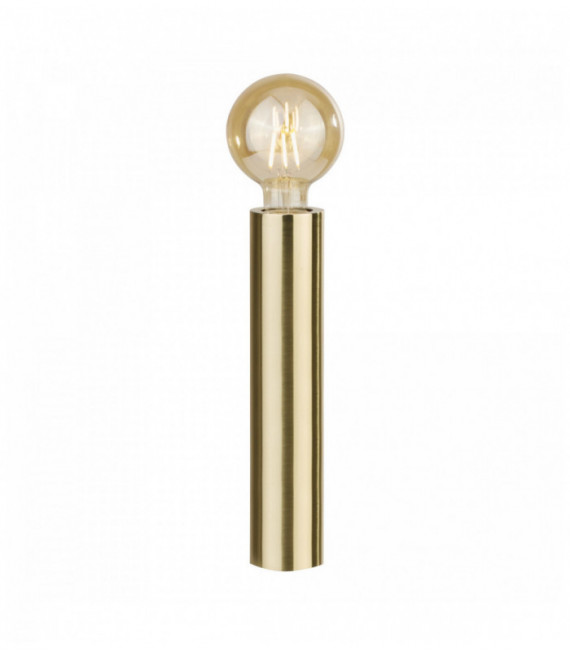 lampada da tavolo lampadina riporto 1 - oro satinato
