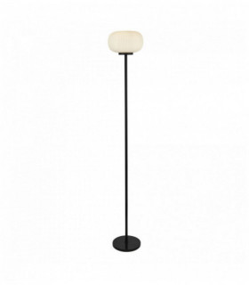 lampadina 1 lumina con vetro satinato striato